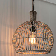 Hanging lamp Las Salinas NATURAL