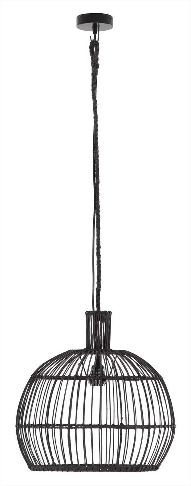 Hanging lamp Las Salinas BLACK