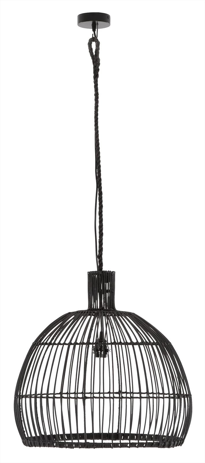 Hanging lamp Las Salinas BLACK