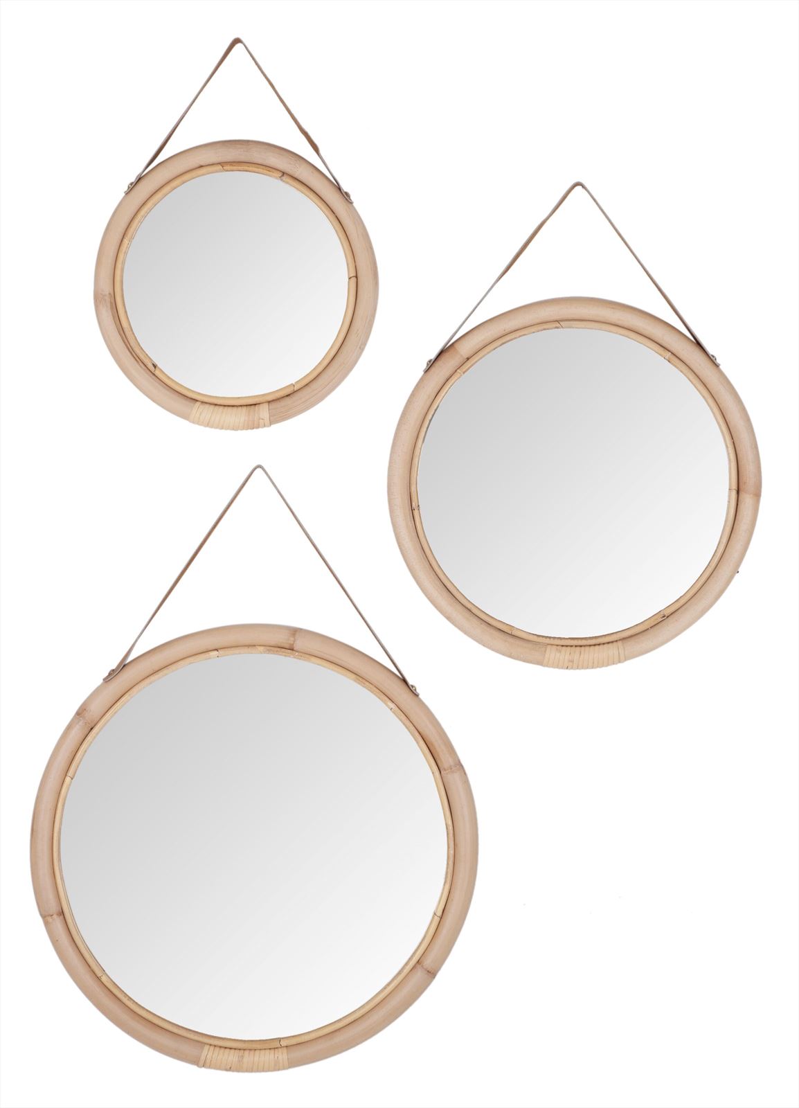 Mirror San Jose, set of 3