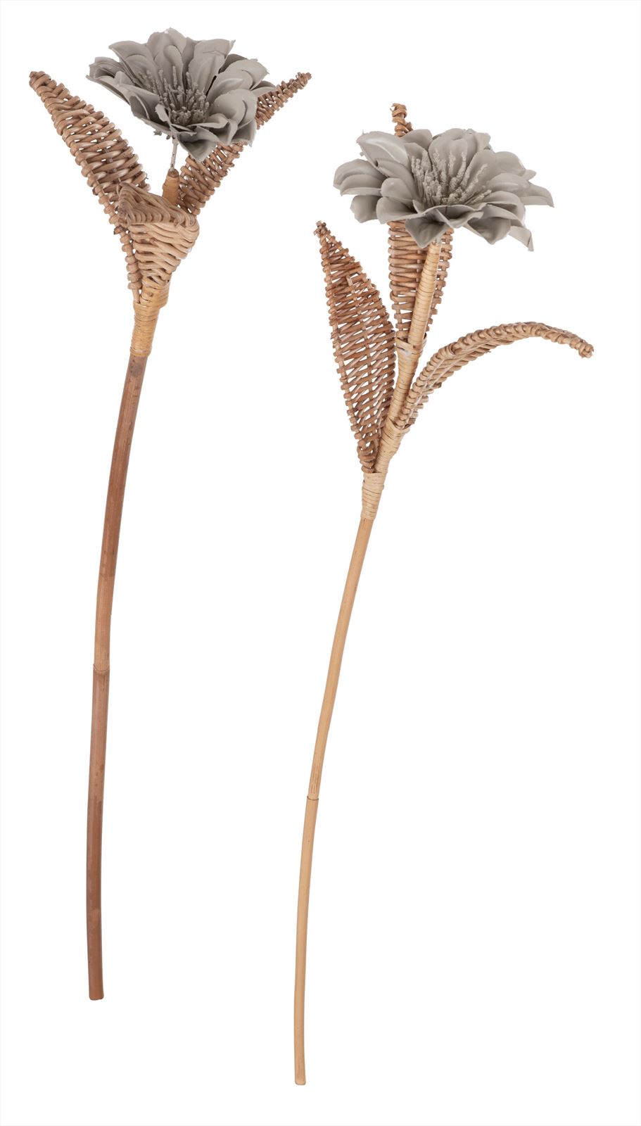 Large ML 524317 Rattan flower Light Grey 2 11288762553698