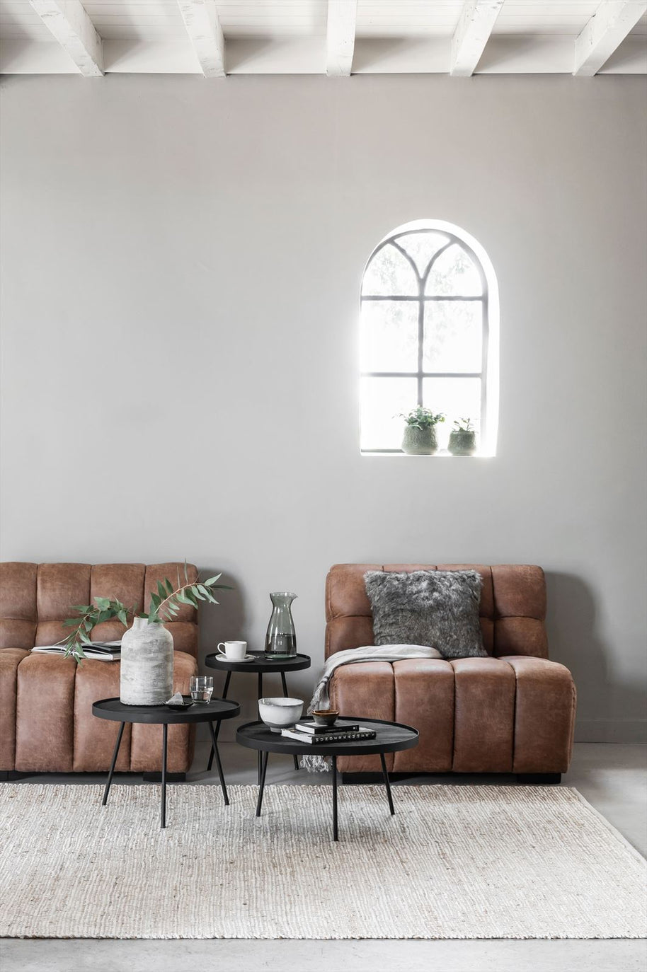 Coffee table Saturnus BLACK