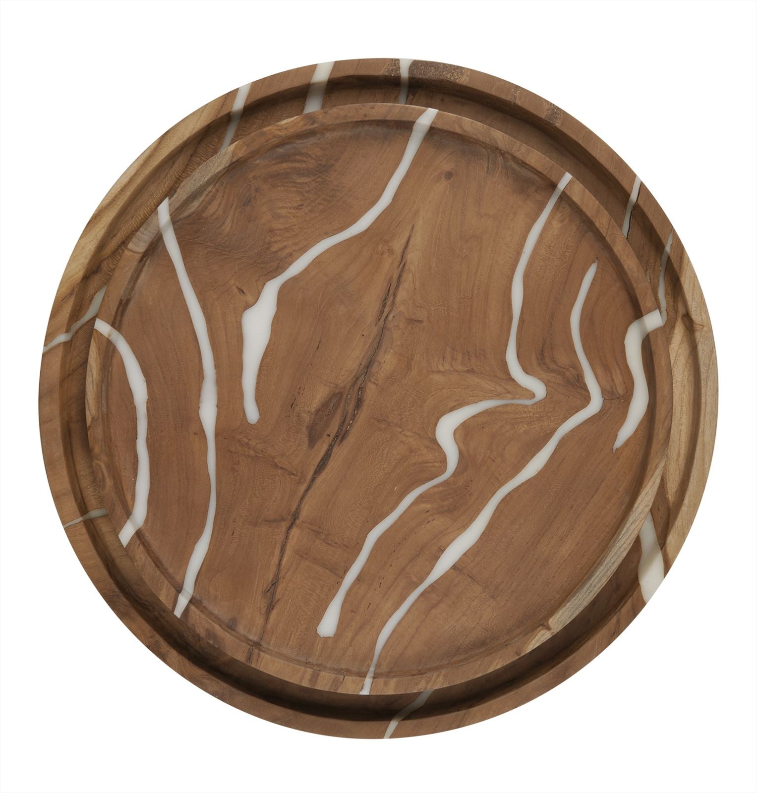 Trays Cream, set of 2  - ORDER by 2 pcs