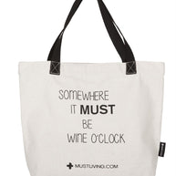Shopper Wine O'Clock - ORDER by 2 pcs