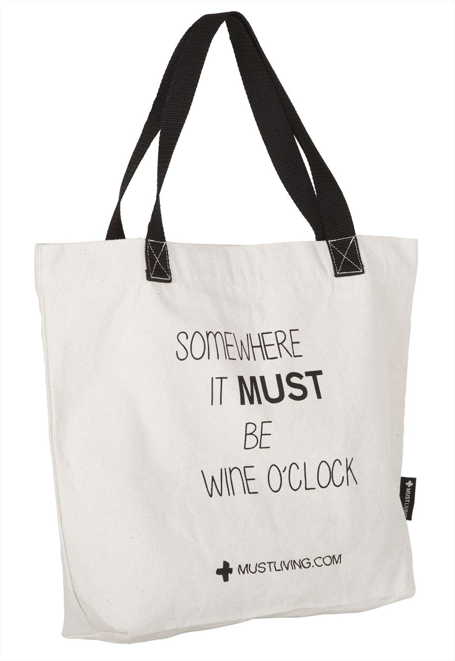 Shopper Wine O'Clock - ORDER by 2 pcs"