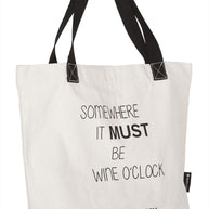 Shopper Wine O'Clock - ORDER by 2 pcs