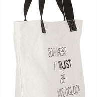 Shopper Wine O'Clock - ORDER by 2 pcs