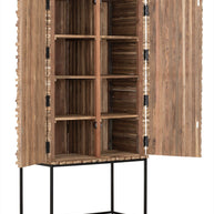 Cupboard Sticks, 2 doors and 6 shelves