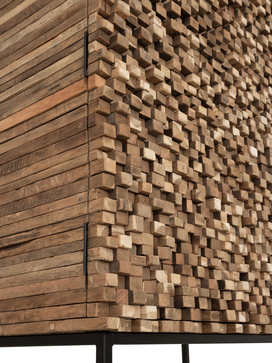 Cupboard Sticks, 2 doors and 6 shelves