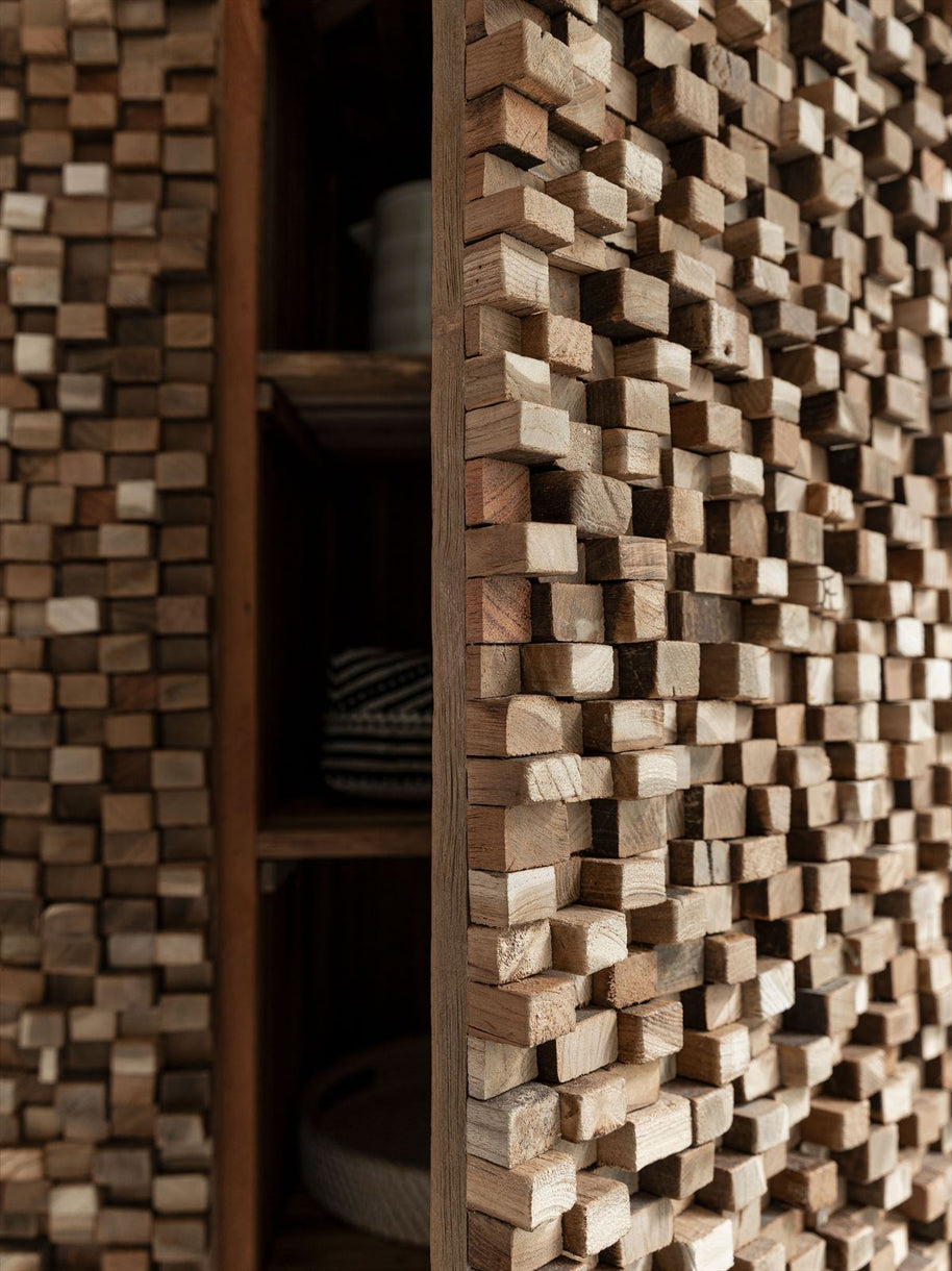 Cupboard Sticks, 2 doors and 6 shelves