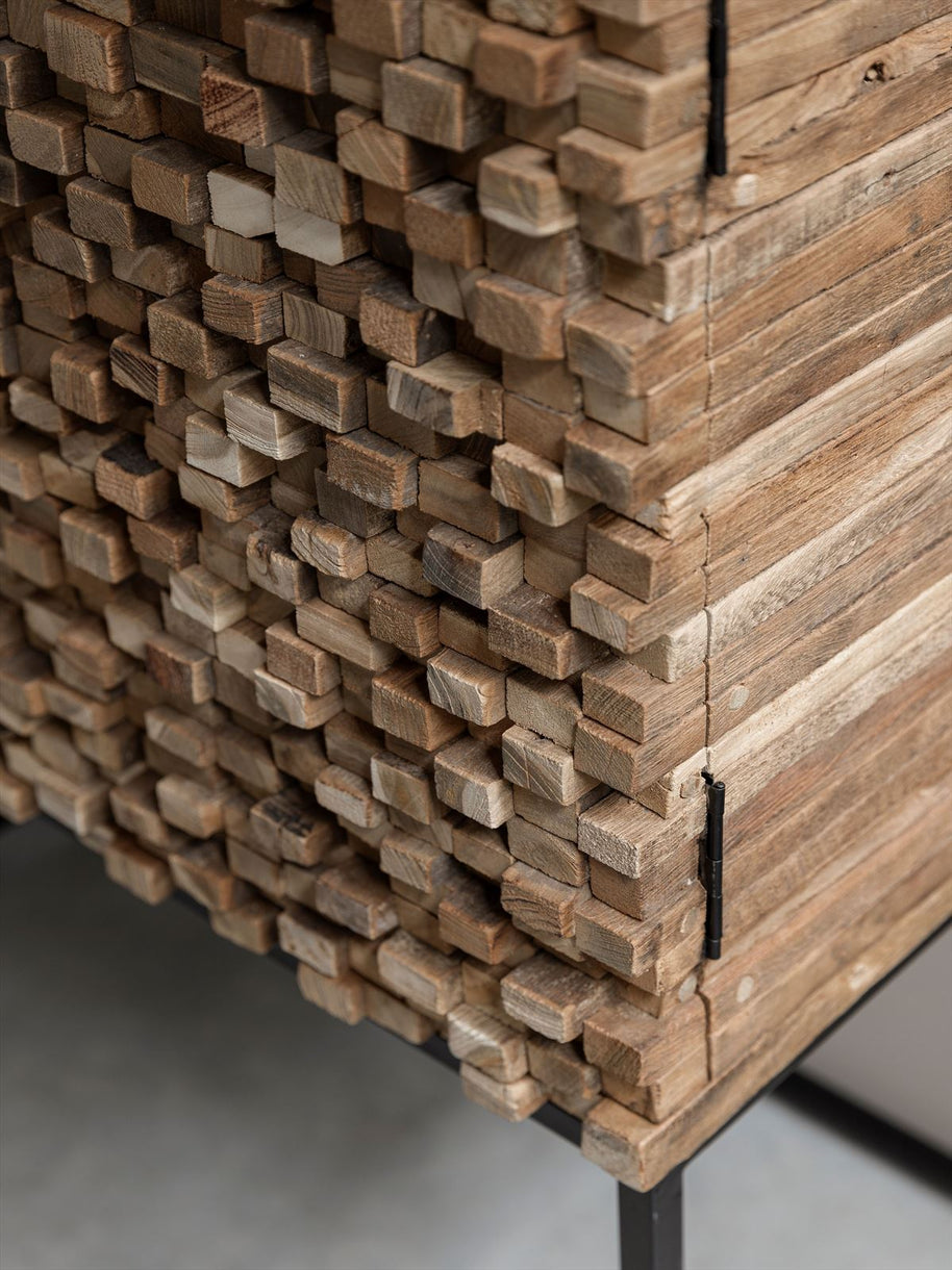 Cupboard Sticks, 2 doors and 6 shelves