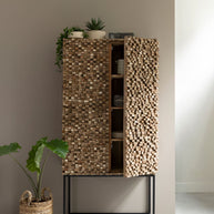 Cupboard Sticks, 2 doors and 6 shelves