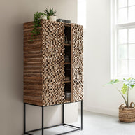 Cupboard Sticks, 2 doors and 6 shelves