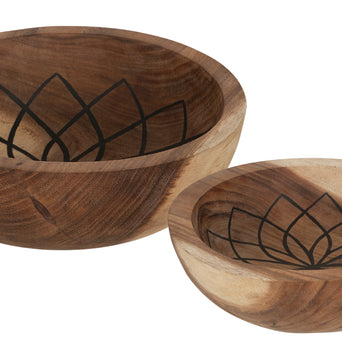 ML 421904 Mandala Lotus bowls set of 2 2 11888761319414