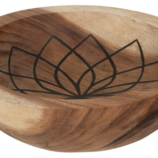 ML 421904 Mandala Lotus bowls set of 2 5 11888761319440