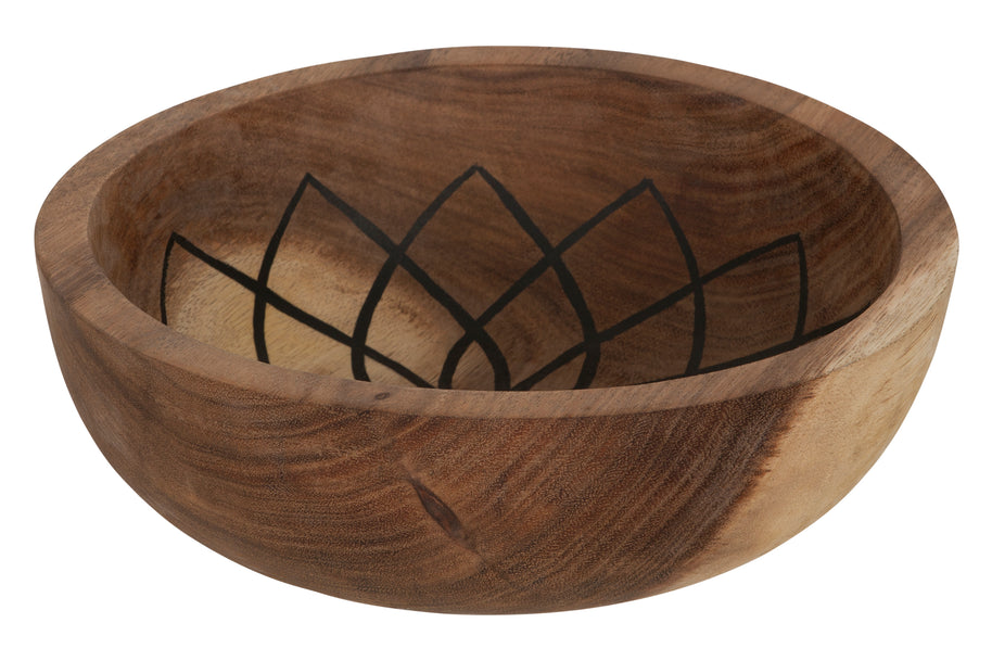 ML 421904 Mandala Lotus bowls set of 2 6 11888761319440