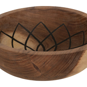 ML 421904 Mandala Lotus bowls set of 2 6 11888761319440