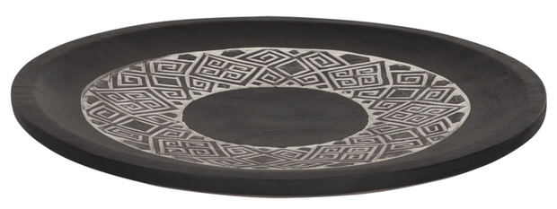 ML 430846 Tribal plate black 1 8195011314963