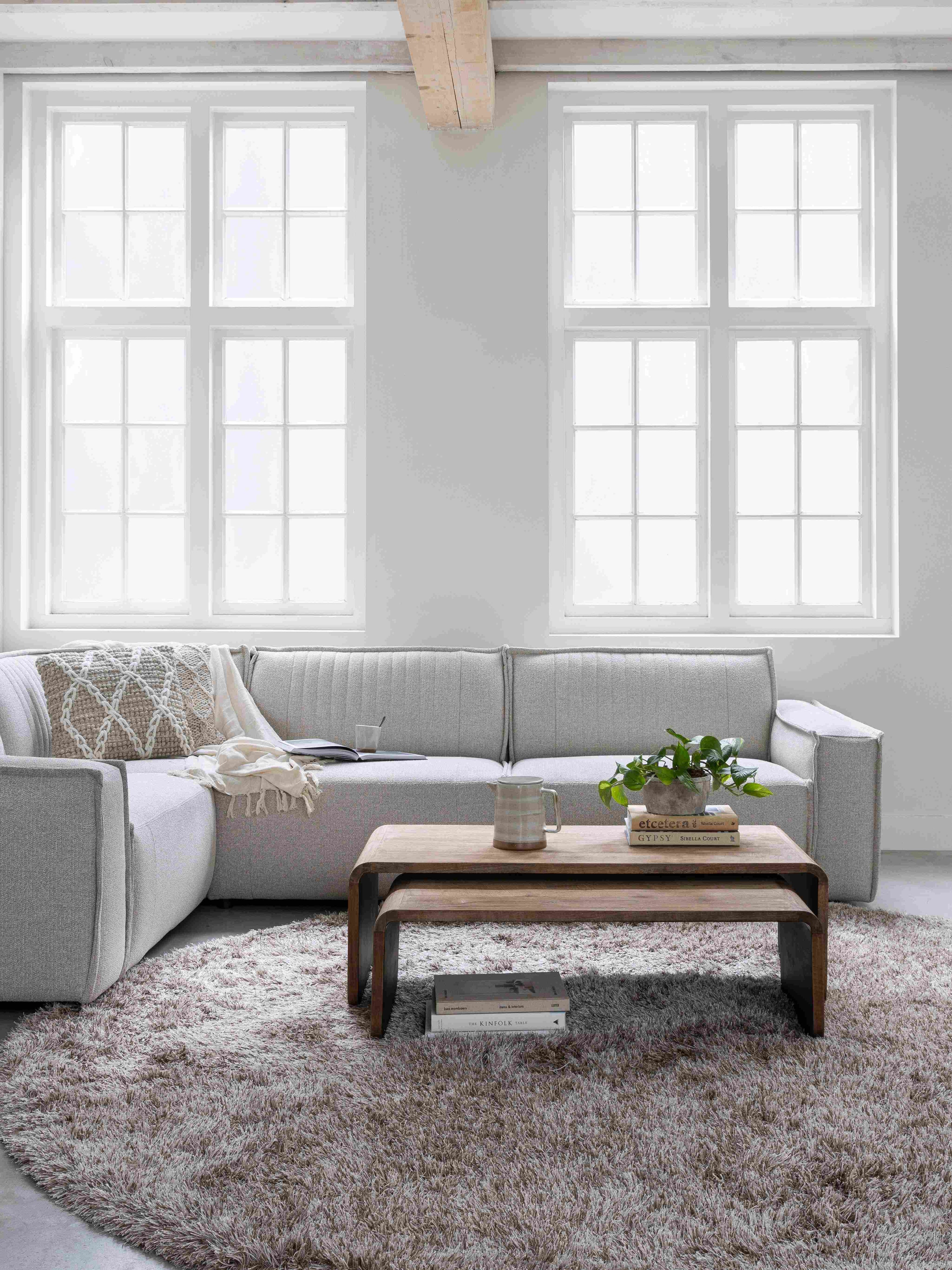 Carpet Crown Round Large Brown