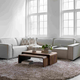 Carpet Crown Round Large Brown