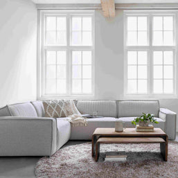 Carpet Crown Round Large Brown