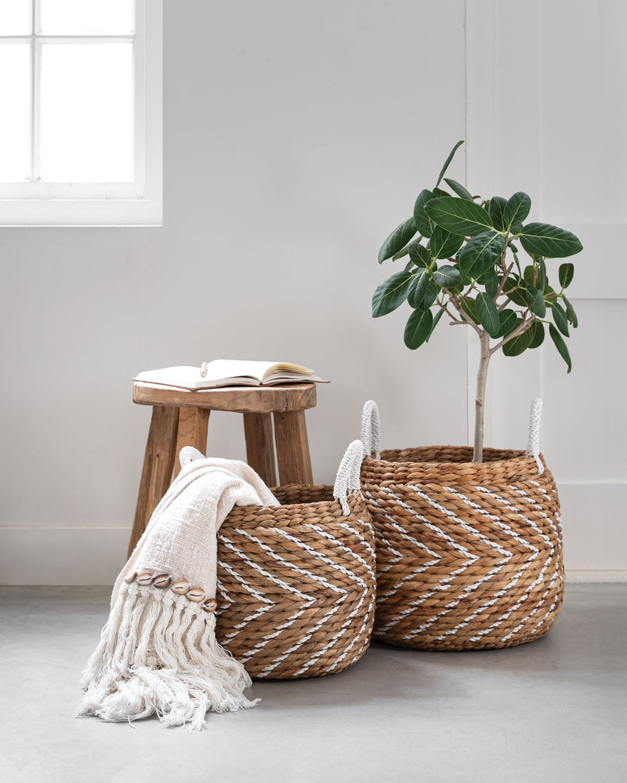 Basket Carlos, set of 2