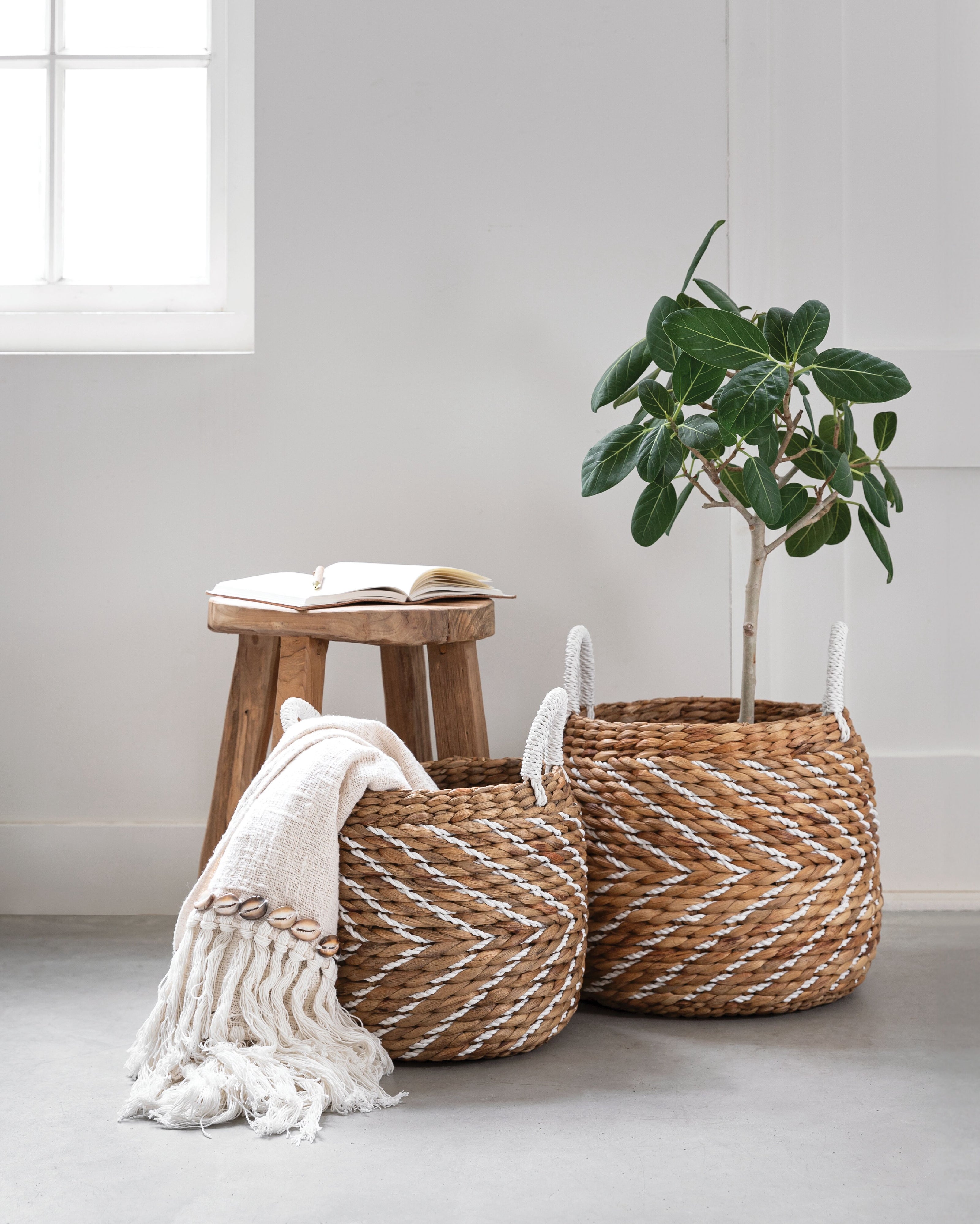Basket Carlos, set of 2