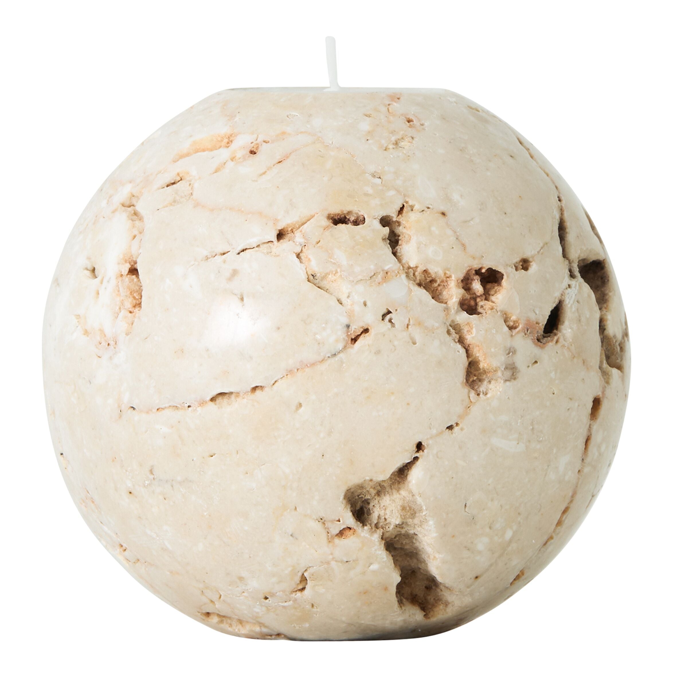 Candle holder Cheese Stone