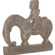 Ethnic statue King suci mejan