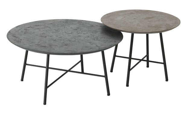 Coffee table Delta Earth, set of 2