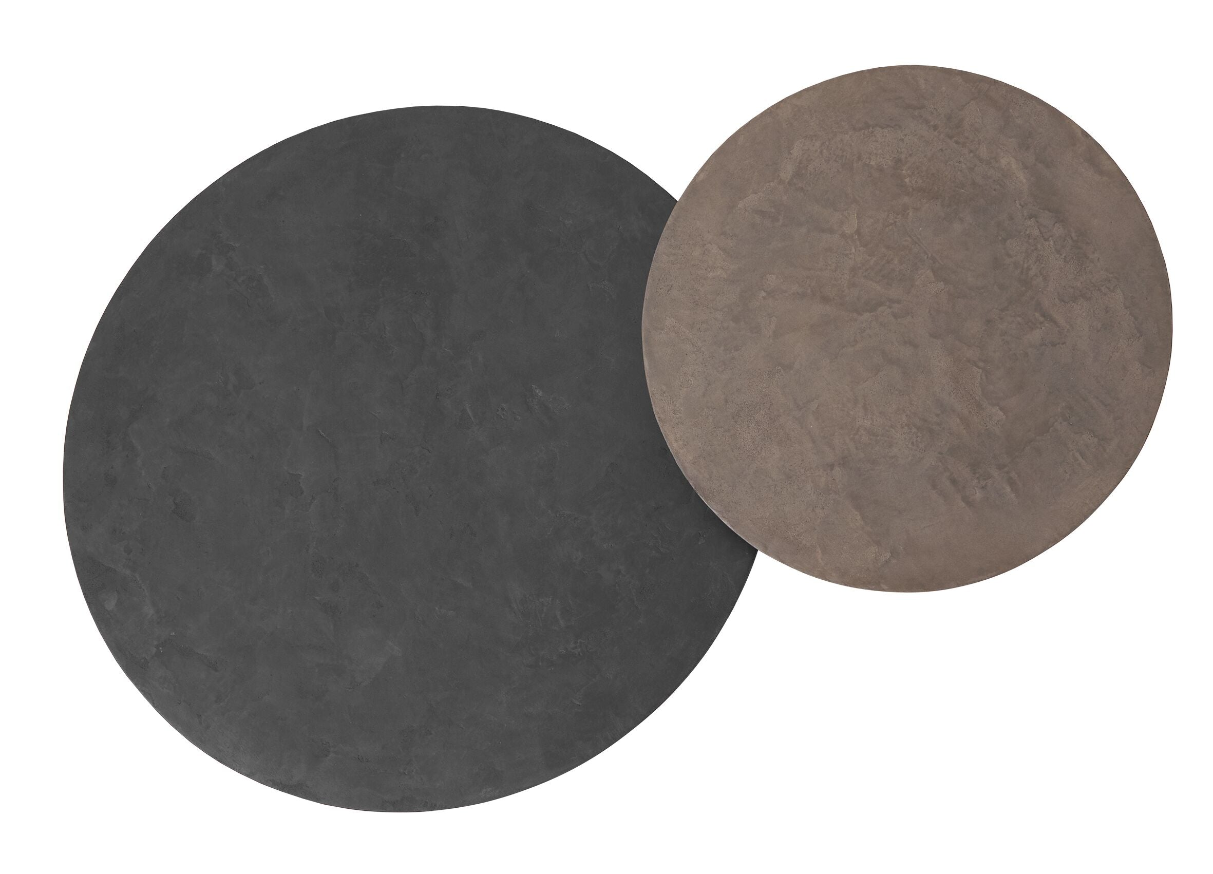 Coffee table Delta Earth, set of 2