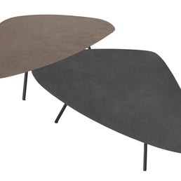 Coffee table Plectro Earth, set of 2
