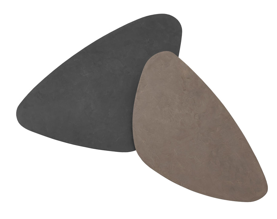 Coffee table Plectro Earth, set of 2