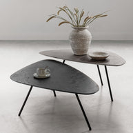 Coffee table Plectro Earth, set of 2