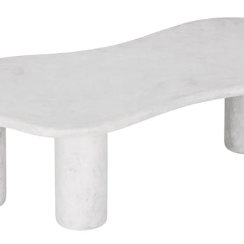 Coffee table Curva CHALK