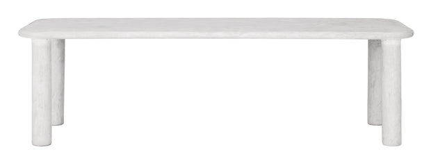 Dining table Clio rectangular CHALK