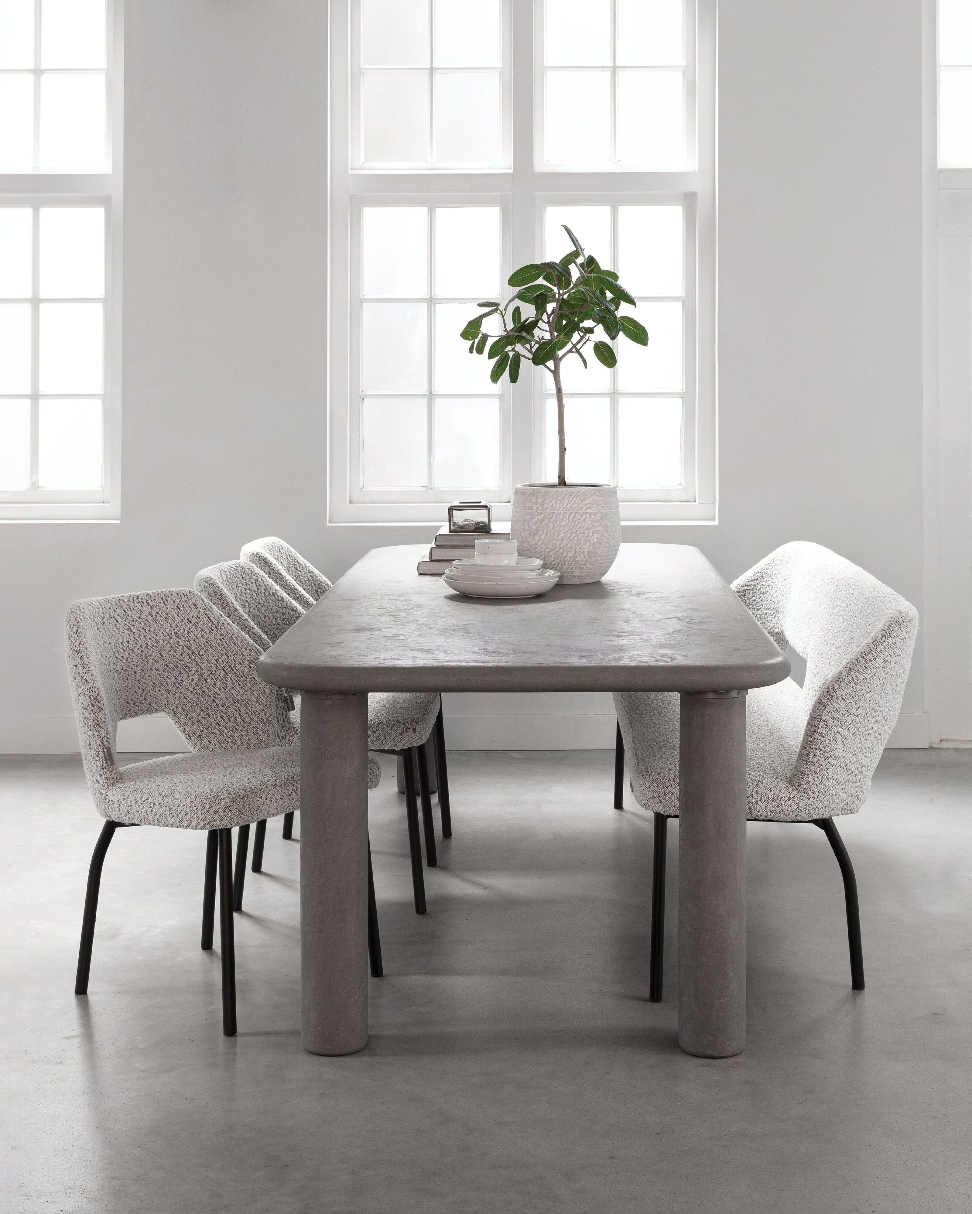 Dining table Clio rectangular DUSK