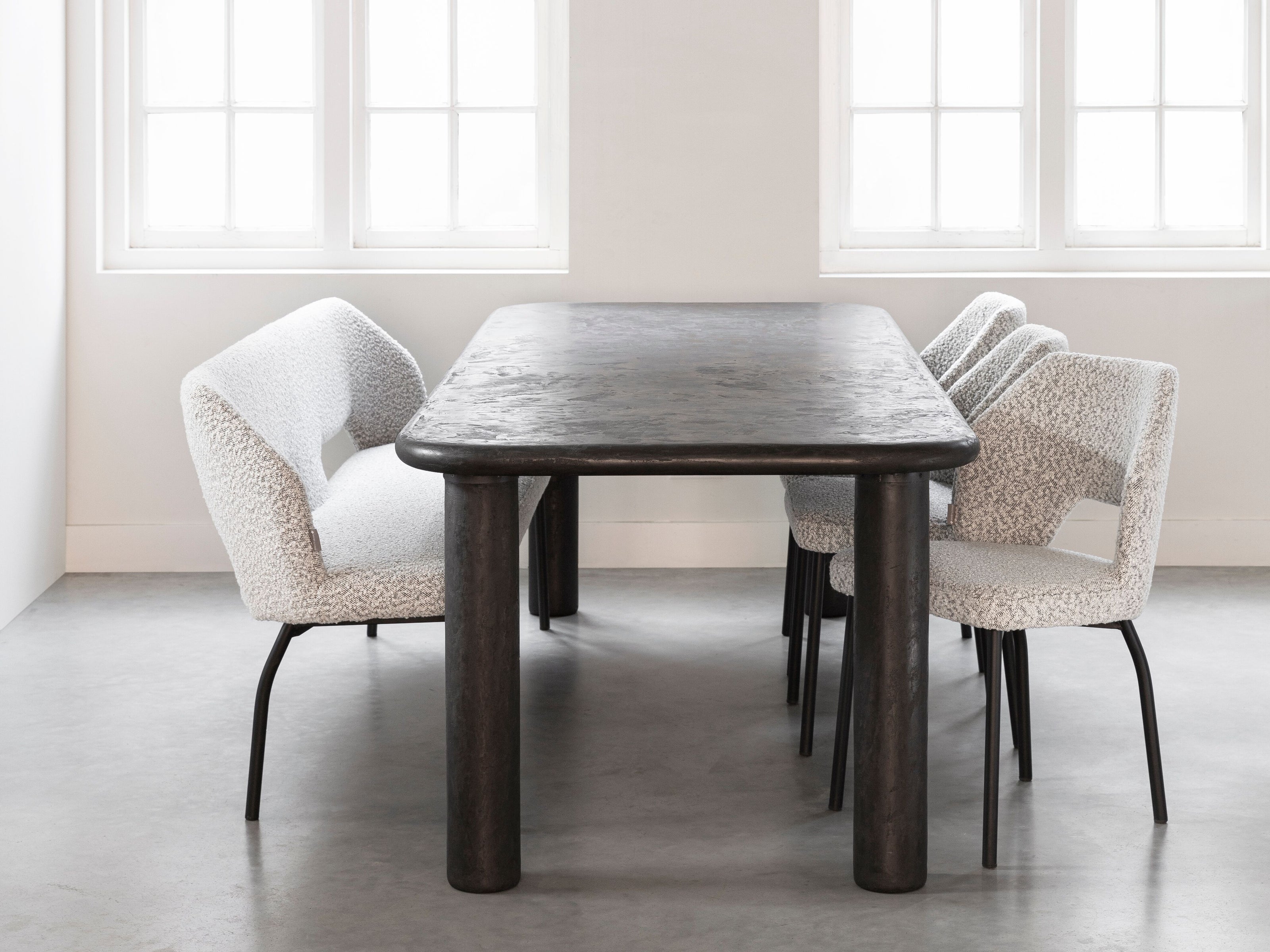 Dining table Clio rectangular PEPPER