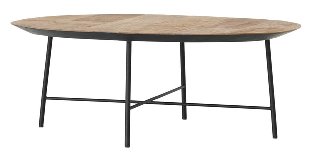 Coffee table Soho semi-round TEAKWOOD