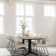 Dining table Soho rectangular TEAKWOOD