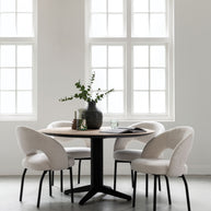 Dining table Soho round TEAKWOOD
