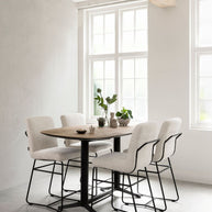 Counter table Soho rectangular TEAKWOOD