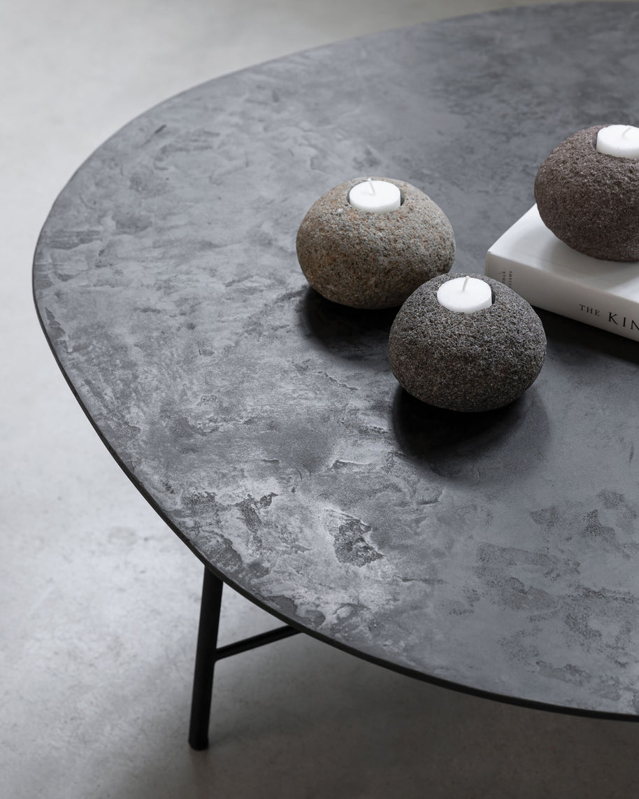 Coffee table Soho semi-round MORTEX