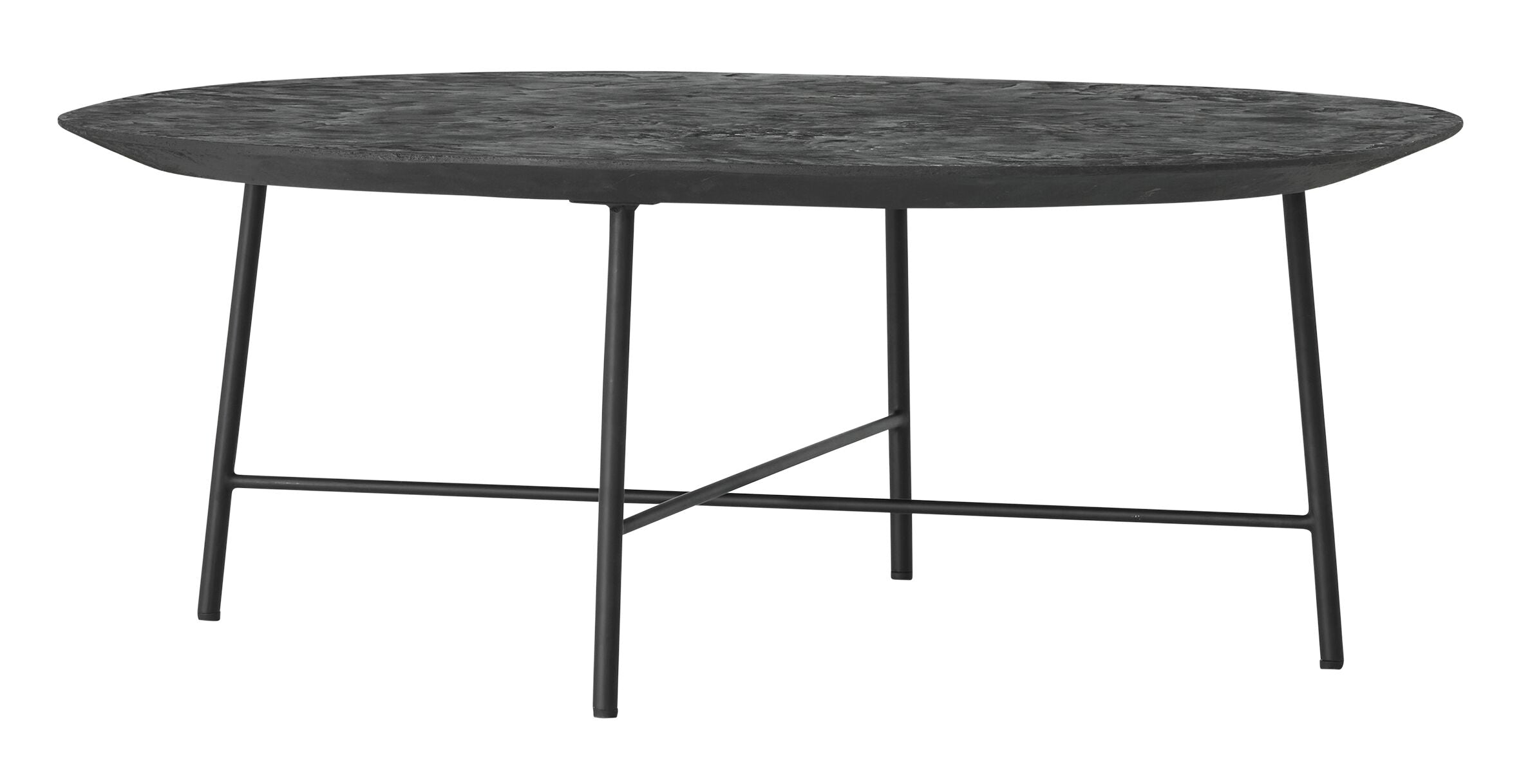 Coffee table Soho semi-round MORTEX