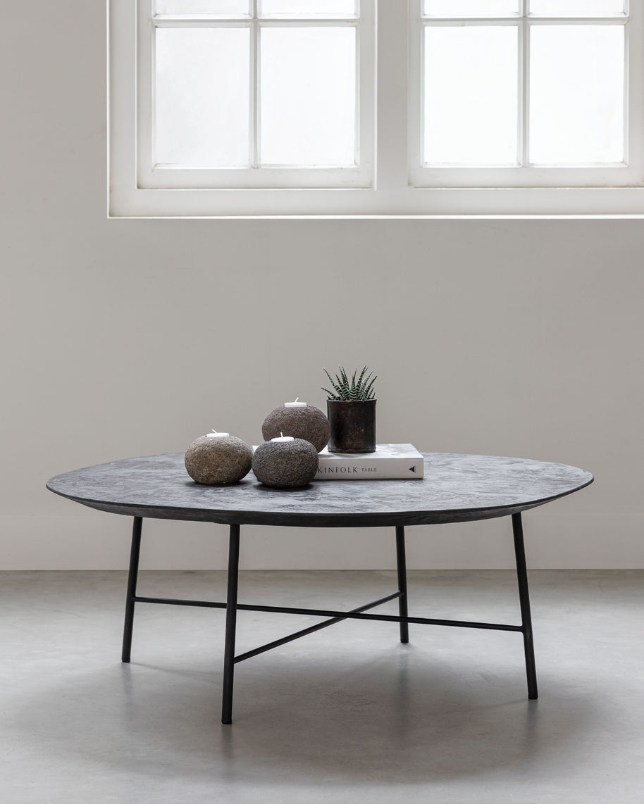 Coffee table Soho semi-round MORTEX