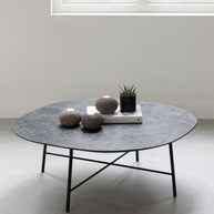 Coffee table Soho semi-round MORTEX