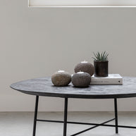 Coffee table Soho semi-round MORTEX
