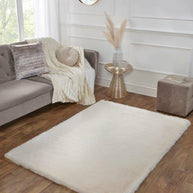 SUPER LUXE FAUX FUR IVORY