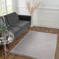 SUPER LUXE FAUX FUR SILVER