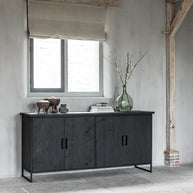 Dresser Beam No.1, 4 doors BLACK